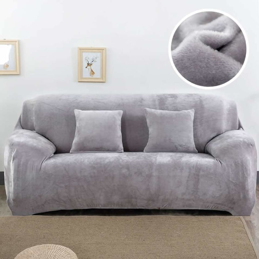 Capa Para Sofá Mágica Modernas 2 ou 3 Lugares Plush - FRETE GRÁTIS