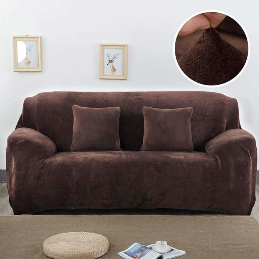 Capa Para Sofá Mágica Modernas 2 ou 3 Lugares Plush - FRETE GRÁTIS