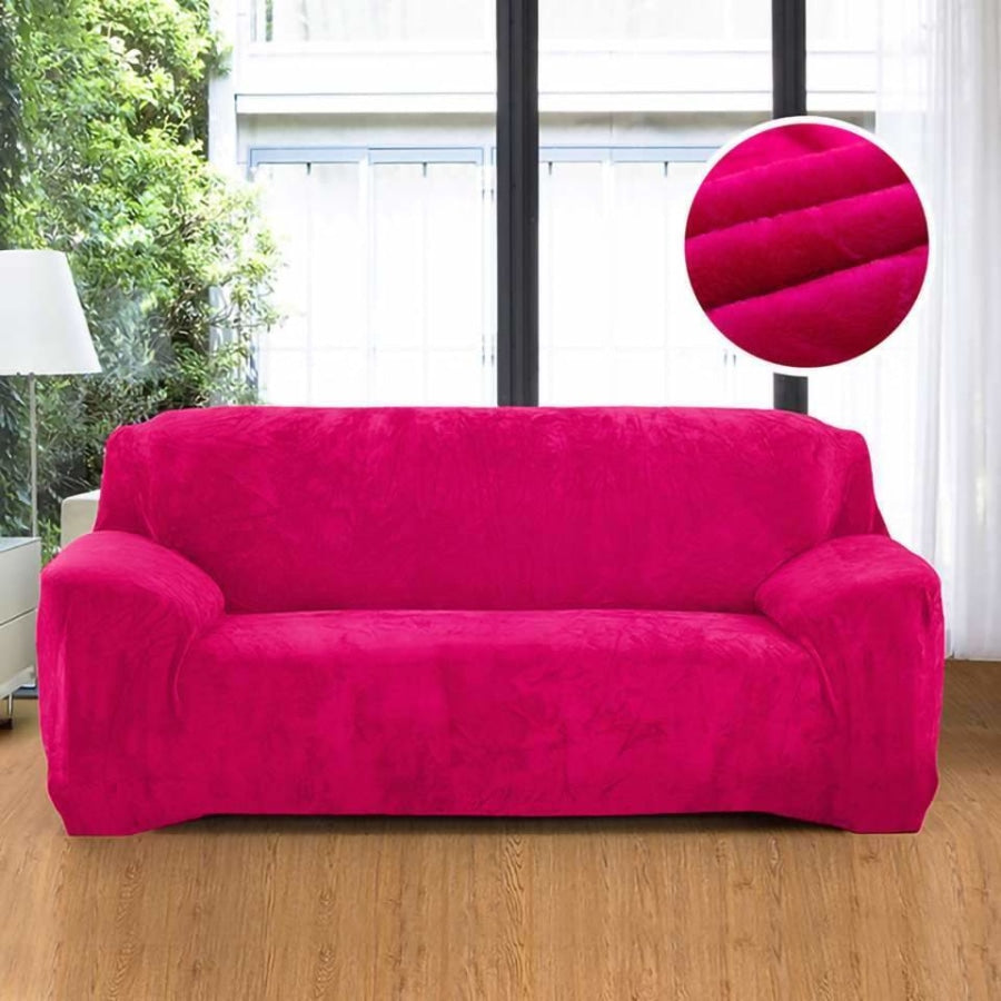 Capa Para Sofá Mágica Modernas 2 ou 3 Lugares Plush - FRETE GRÁTIS