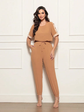 Conjunto Feminino Calça e Blusa Confortável com Elástico