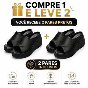 Sandália Celeste Comfort - COMPRE 1 E LEVE 2