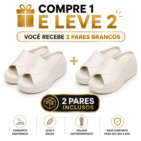 Sandália Celeste Comfort - COMPRE 1 E LEVE 2