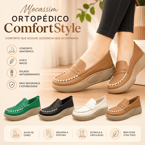 Mocassim Ortopédico Feminino ComfortStyle