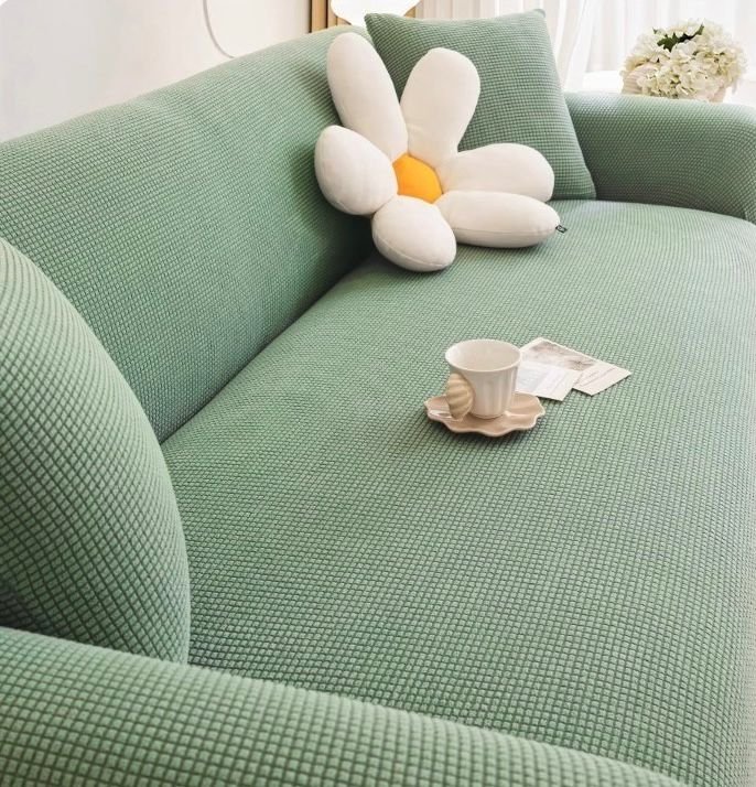 Capa de Sofá Ajustável Jacquard Resistente para Animais