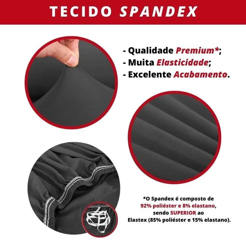 Capa Para Cadeira de Stretch Verde Esmeralda