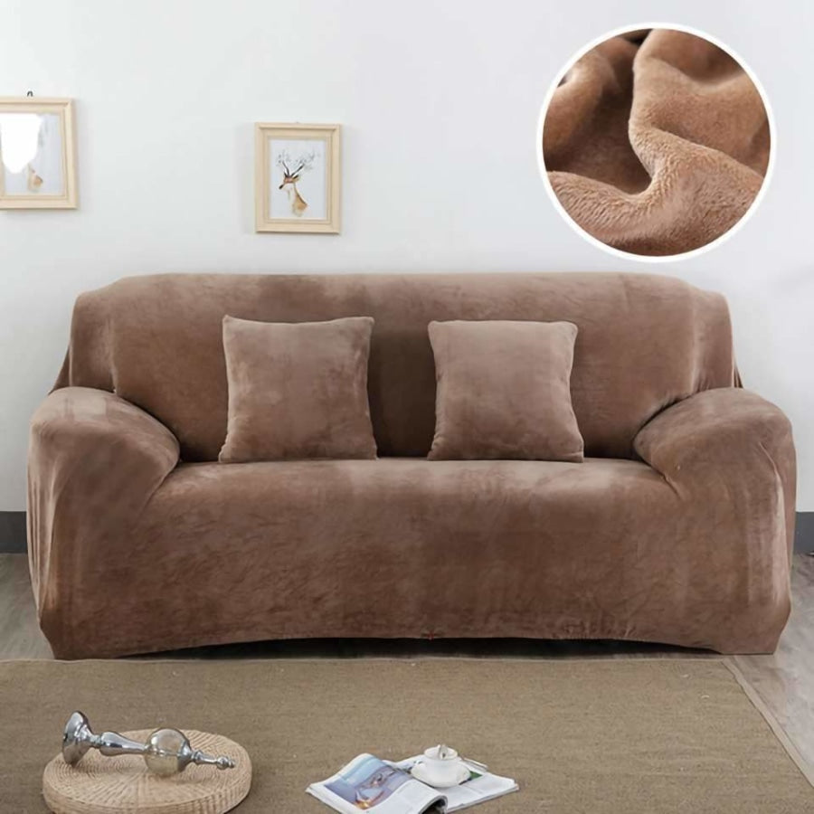 Capa Para Sofá Mágica Modernas 2 ou 3 Lugares Plush - FRETE GRÁTIS