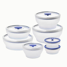 Kit 7 Potes Herméticos de Vidro Premium