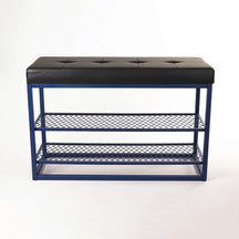 Sapateira Banco Sion Duo - Estofado Preto